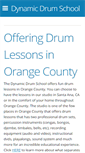 Mobile Screenshot of dynamicdrumschool.com